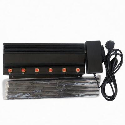 kupować 6 Częstotliwości radiowych Scrambler telefonu komórkowego 16 Watt Total Output Purple Horn online manufacture