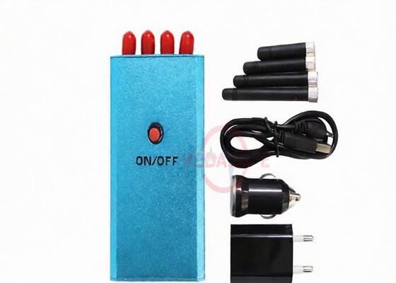 kupować Cztery Anteny Jammer częstotliwości telefonu komórkowego, telefon komórkowy Jammer skuteczny do 10m online manufacture