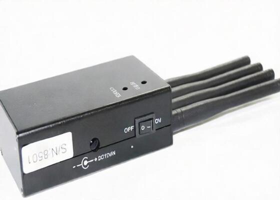 kupować Przenośna sieć bezprzewodowa 2,4 GHz Signal Jammer DCS 1805 - 1990 MHz Czarna obudowa z aluminium online manufacture