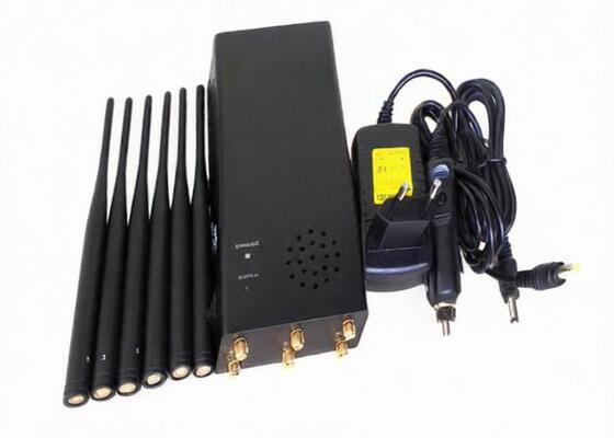 kupować Przenośne urządzenie Jammer o wysokiej mocy, przenośna blokada sygnału 6000 mAh online manufacture