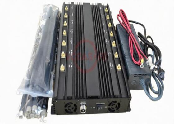 kupować 10 - 60m Cover Radius Cell Signal Blocker, urządzenie mobilnego sygnału Jammer 40W Full Frequency online manufacture