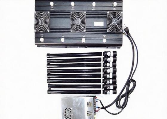 kupować Pojazd Jammer sygnału telefon komórkowy przenośny z 150 watowymi ośmioma antenami online manufacture