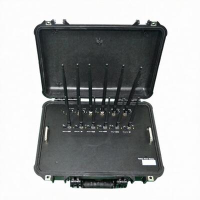 kupować 10-80 m 86 W Przenośny zagłuszacz sygnału 12 pasm UHF VHF dla 2 3 4G online manufacture