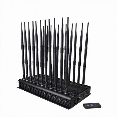 kupować 0-60m Zagłuszacz sygnału telefonu komórkowego 22 Anteny 46w WiFi GPS 3G 4G online manufacture