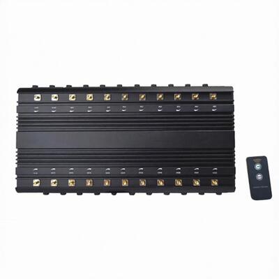 kupować 80m stacjonarny zakłócacz sygnału komórkowego GSM 3G 4G 5G Telefon komórkowy 22 pasma 46 w online manufacture