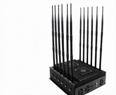 kupować 93W High Power Signal Jammer Stacjonarny 12-pasmowy promień ekranu X12Pro 80 metrów online manufacture