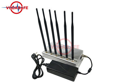 Wifi / Bluetooth 2.4G Network Signal Jammer External Omni Directional Antennas 50m Coverage Range