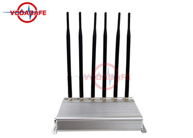 4GLte 700MHz Mobile Phone Signal Jammer Eco Friendly With 6 Frequencies Antennas