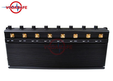 Aluminum Housing Cell Phone Reception Blocker , Mobile Phone Jamming Device 24H / 7D Working