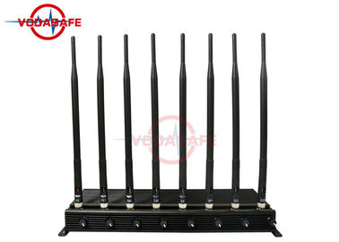 Aluminum Housing Cell Phone Reception Blocker , Mobile Phone Jamming Device 24H / 7D Working