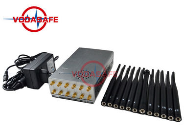12 Bands Mobile Phone Jamming Device With 12 Different Frequencies 12W