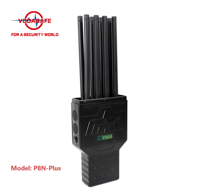 12000mAh 40m Portable Phone Signal Jammer ICNIRP For WIFI GPS Lojack