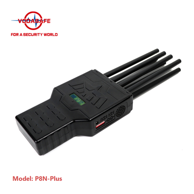 12000mAh 40m Portable Phone Signal Jammer ICNIRP For WIFI GPS Lojack